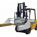 Memutar gelongsor bata konkrit hidraulik konkrit untuk forklift