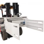 Ekonomi Forklift Revoling Bale Clamp Mmanufacture