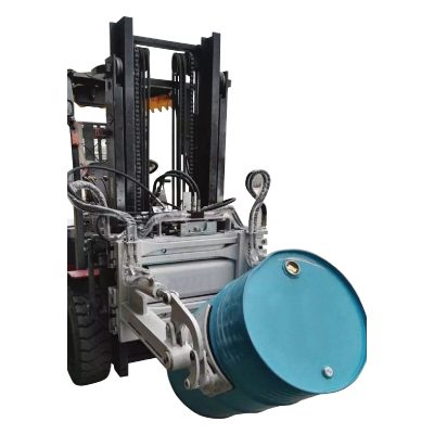 Hidraulik Forklift 55 Ggallon Drum Clamp untuk Forklifts