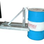 Jenis BGN-1 55 gallon stainless steel forklift drum handler