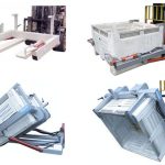 Taipkan NWB-T Wheelie Bin Tipper untuk Forklift